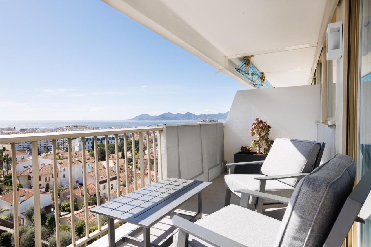 Cannes Panorama - Piscine, Vue Mer, Parking, Clim Экстерьер фото
