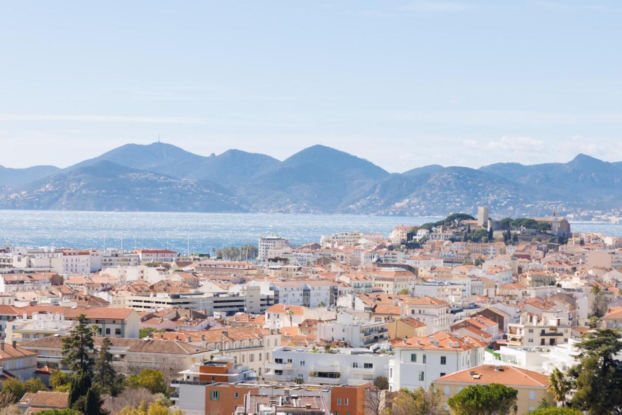 Cannes Panorama - Piscine, Vue Mer, Parking, Clim Экстерьер фото