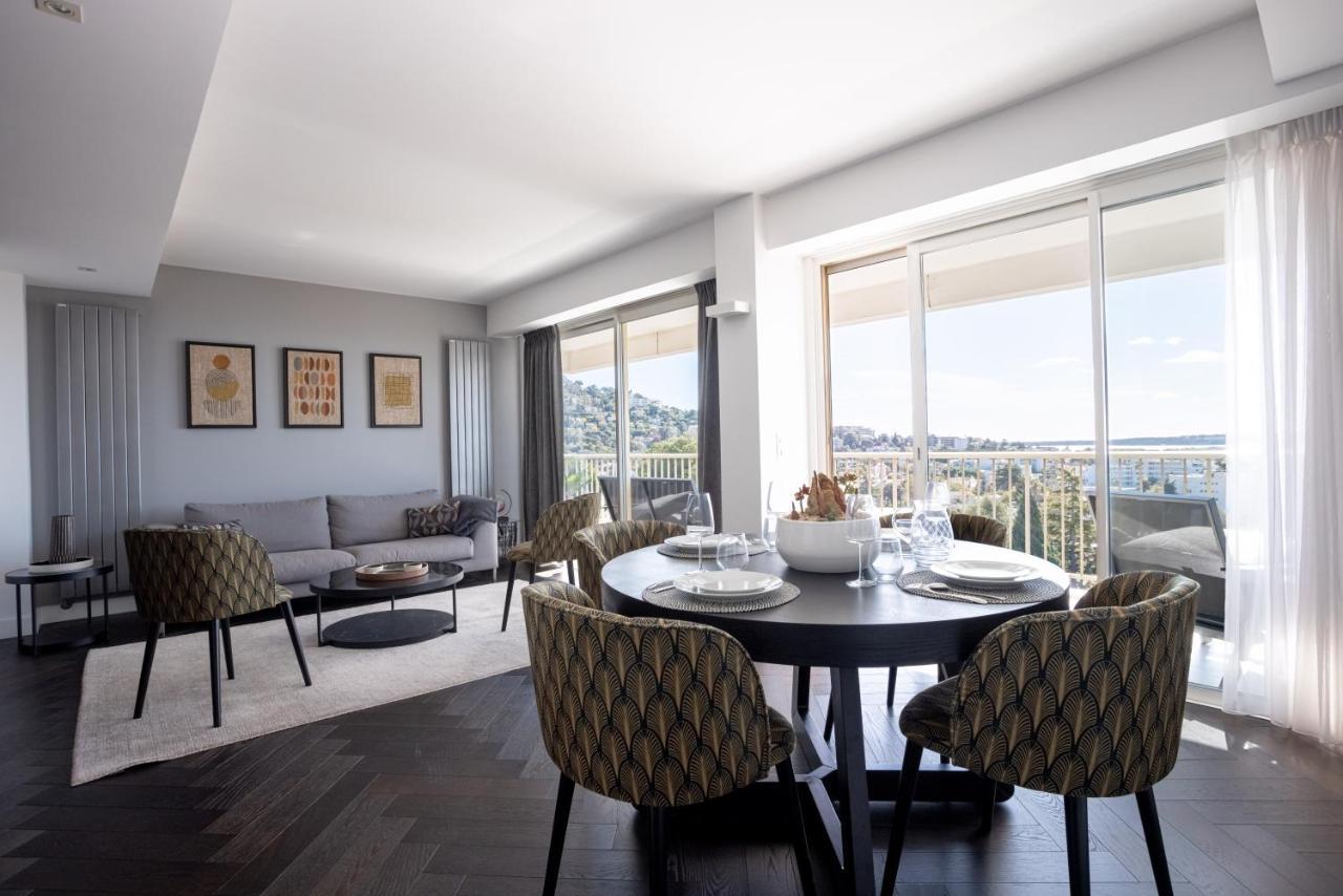 Cannes Panorama - Piscine, Vue Mer, Parking, Clim Экстерьер фото