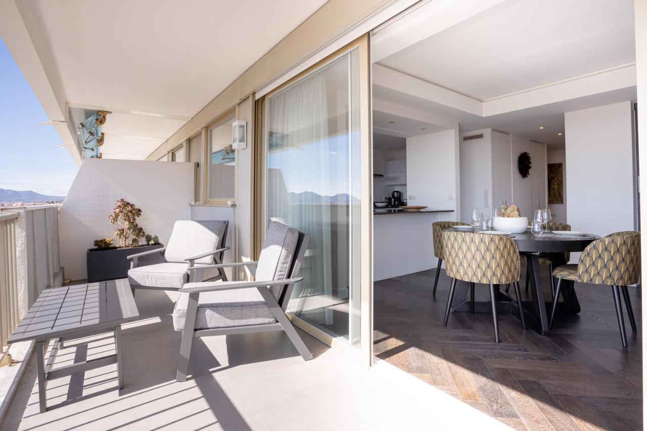 Cannes Panorama - Piscine, Vue Mer, Parking, Clim Экстерьер фото