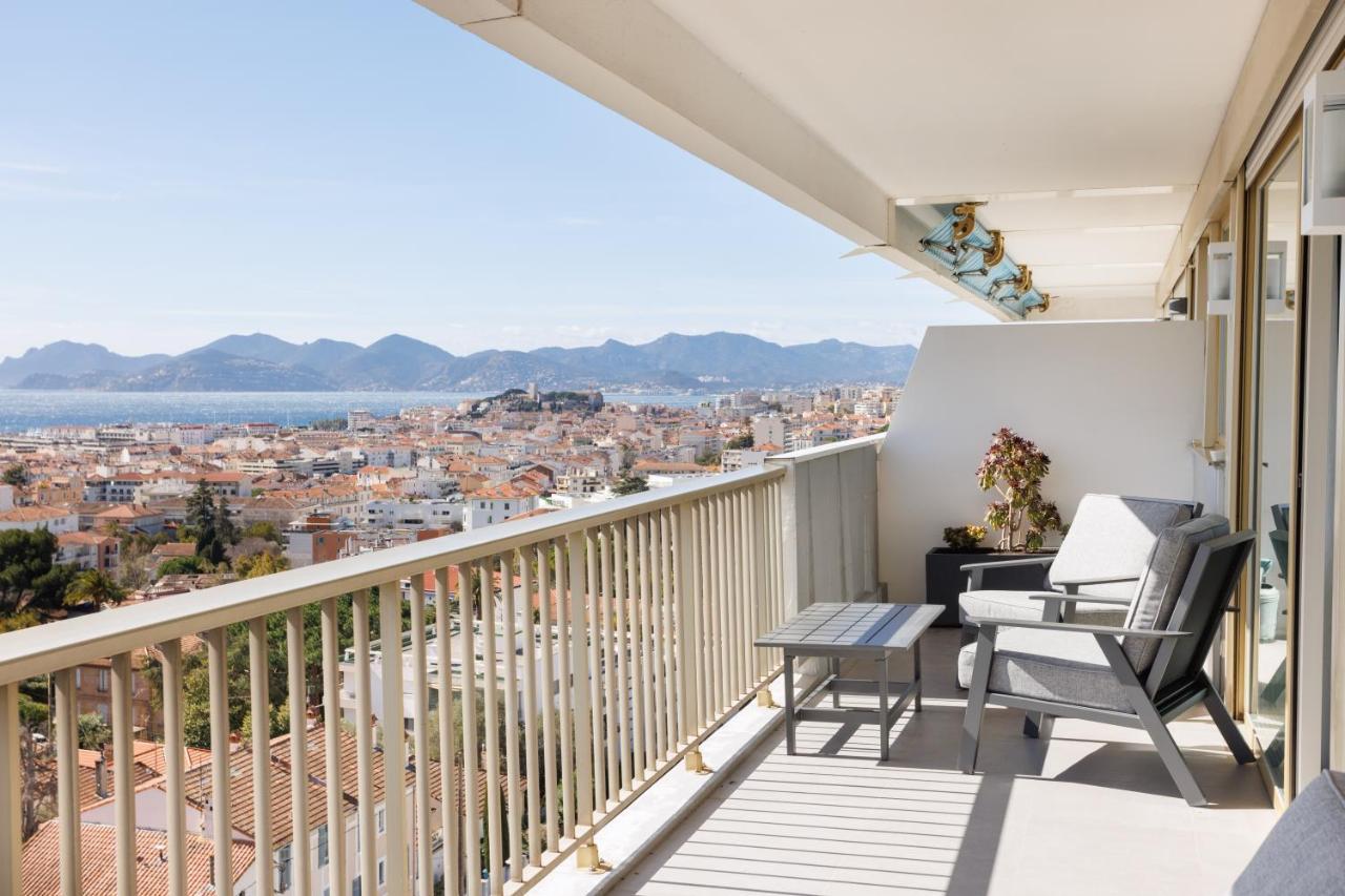 Cannes Panorama - Piscine, Vue Mer, Parking, Clim Экстерьер фото